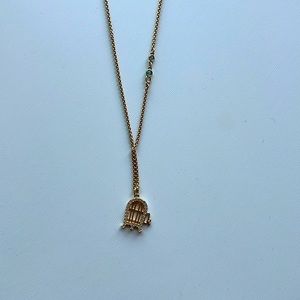 Swarovski cage pendant necklace